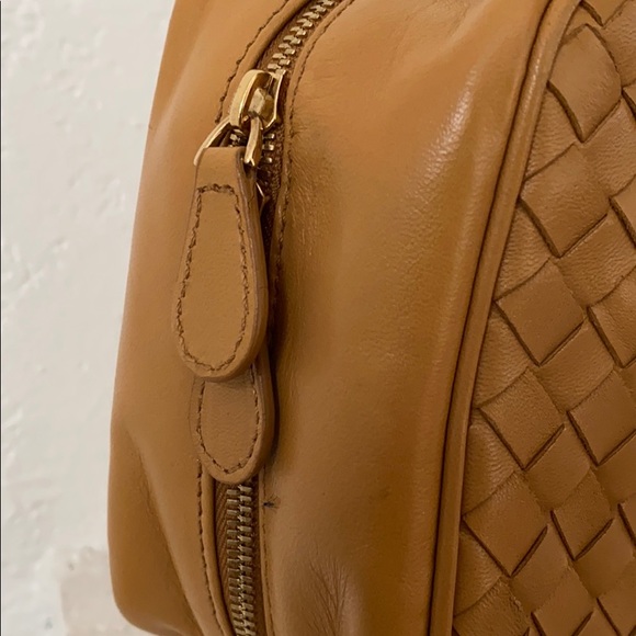 Bottega Venetta Intrecciato caramel mini bag - Picture 6 of 16